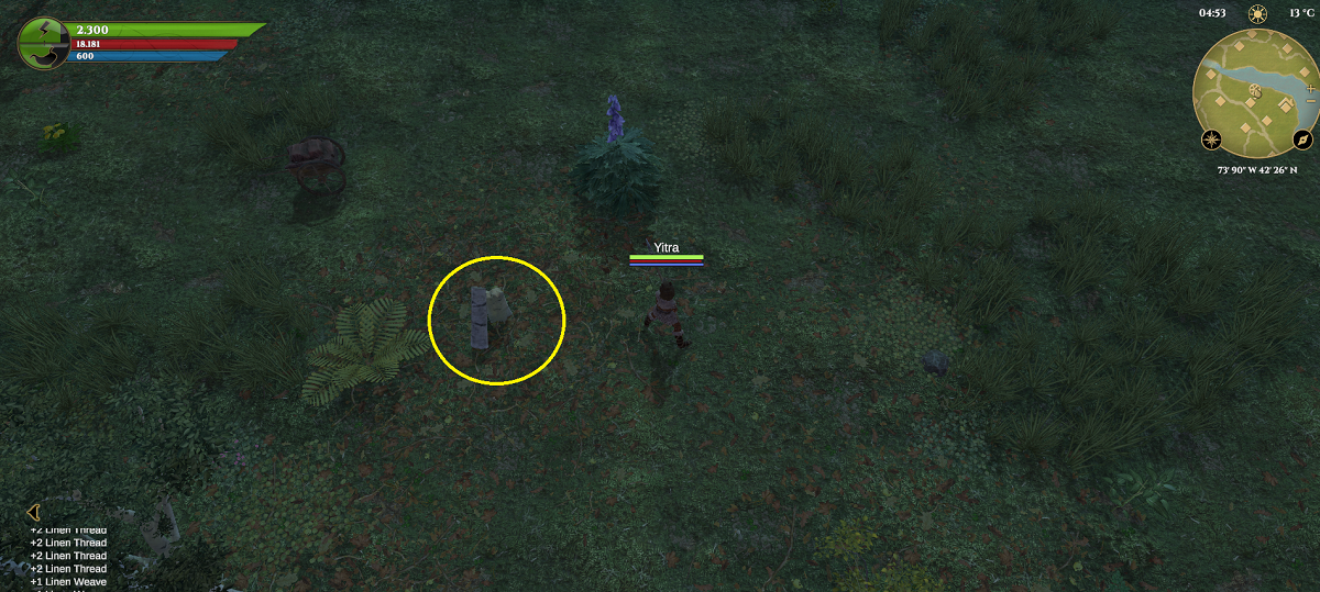 Not able to pick up tree log 1.png