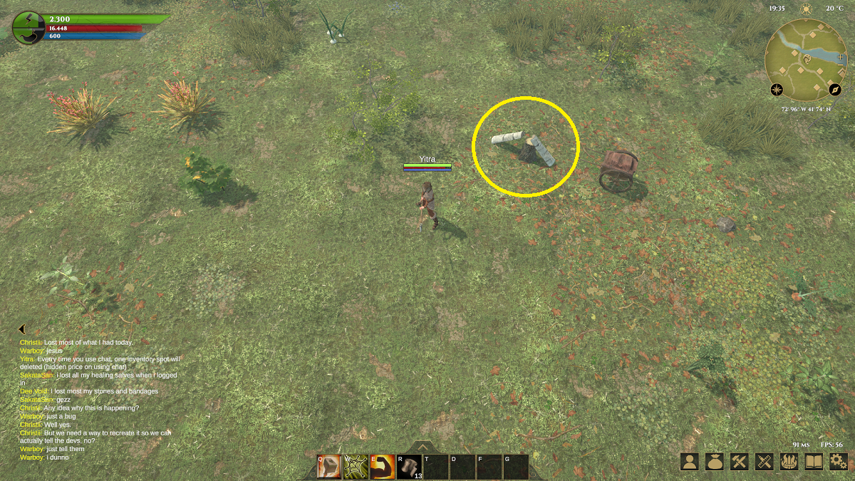 Not able to pick up tree log 2.png