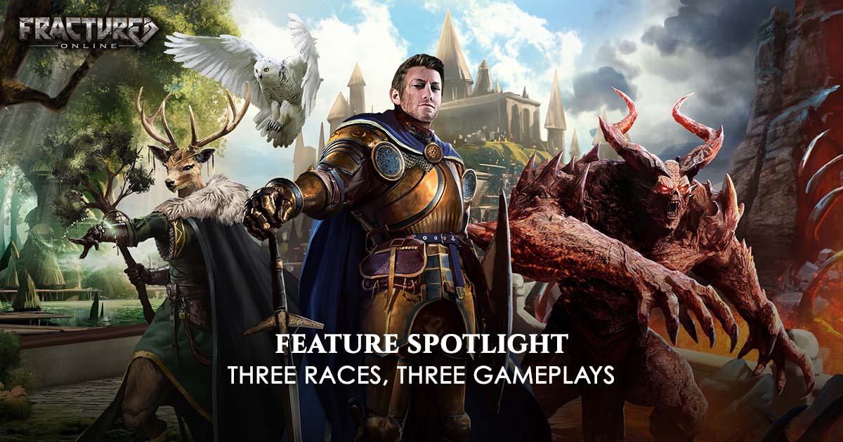 Feature Spotlight - Three Races , Three Gameplays - Fractured - The Dynamic  MMO